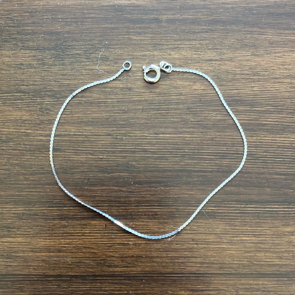 Sterling Silver Chain Bracelet